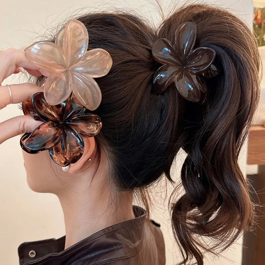 FlowerClaws˜ Flower Hair Clamps
