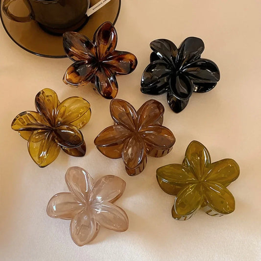 FlowerClaws˜ Flower Hair Clamps
